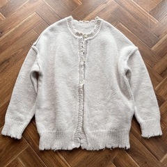 定価2万弱 2WAYニットカーディガンの画像