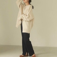 定価2万弱 2WAYニットカーディガンの画像