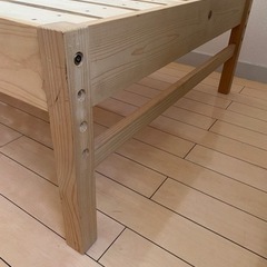 [決まりました]家具 ベッド シングルベッドの画像