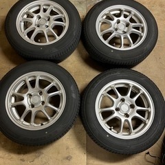 🎵　165/70R14 23年製　BSエコピアNH200C アル...