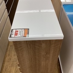 KD-8【新入荷 アウトレット】エール900 キッチンカウンター ナチュラル×白