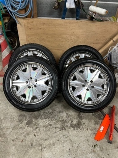 （決まりました）ワーク ヴァリアンツァ18インチ タイヤ、ホイール