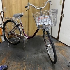 24年モデル　新車　ブリヂストン　プロムナードU　26インチ　LEDオートライトの画像