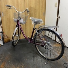 24年モデル　新車　ブリヂストン　プロムナードU　26インチ　LEDオートライトの画像