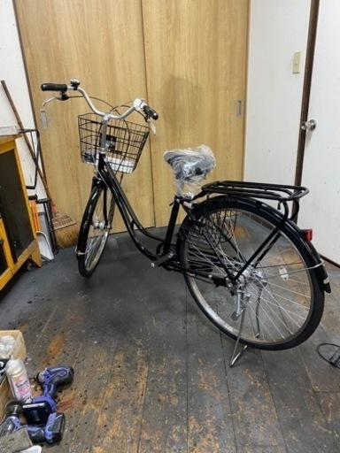 24年モデル　新車　ブリヂストン　プロムナードU　26インチ　LEDオートライト 新車? BRIDGESTONE プロムナード 24インチ LEDオートライト 丈夫な