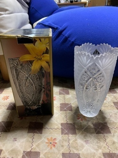 ガラス　花瓶