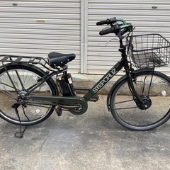 370  ブリヂストン新機種電動アシスト自転車STUPCRUZ26インチカーキイロアルミ