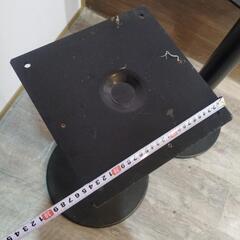 テーブル脚　丸アイアン　大量　天板　椅子等　実物見学出来ますよ　鉄製の画像