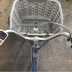 375 スズキ電動アシスト自転車LOVE26インチブルーボディー(パナソニック製)