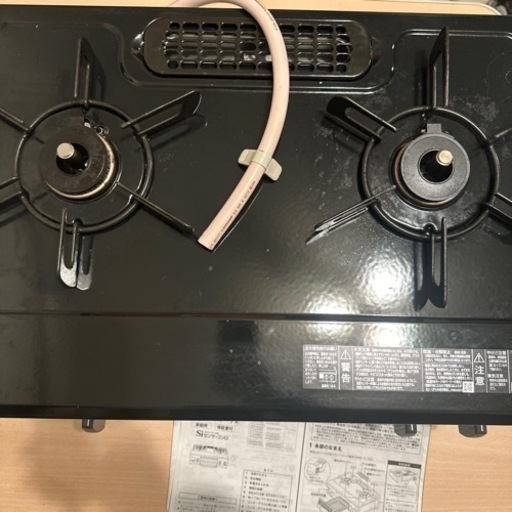 リンナイrinnai 都市ガス用ガスコンロ ガステーブル 2023年製 KSR563BK