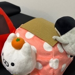 ねこぺん日和　クッション、ぬいぐるみの画像