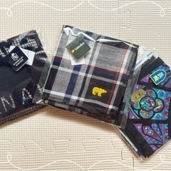 メンズものハンカチ✩.*˚