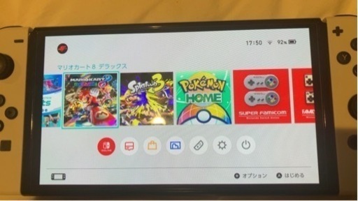 ニンテンドースイッチ有機el(スマブラ、ポケモンなどDLソフト付)