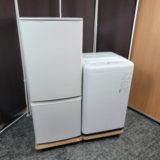 ‍♂️売約済み‼️配送設置は無料‼️最新2023年製✨三菱 × Panasonic 家電セット