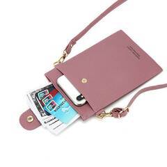 【新品・未使用】スマホショルダー（ピンク）の画像