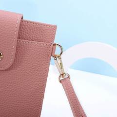 【新品・未使用】スマホショルダー（ピンク）の画像