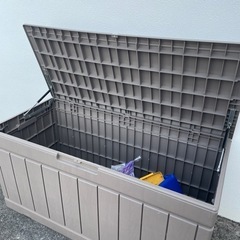 屋外倉庫 ベンチストッカー ベランダストッカー ベランダ倉庫の画像