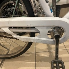 通学用自転車の画像