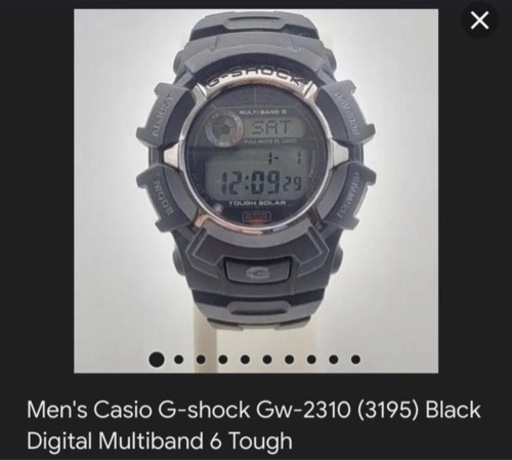 新品・未使用 カシオソーラーG-SHOCK GW-2310 1 JF