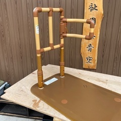 ⭐️値下げいたしました。中古　置き型手すり　楽起介助バー型