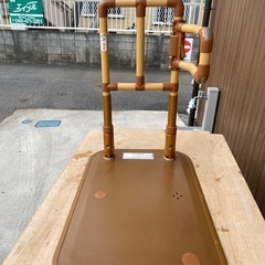⭐️値下げいたしました。中古　置き型手すり　楽起介助バー型の画像