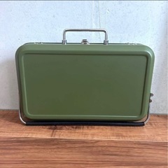 お値下げしました！新品！持ち運び用BBQコンロ グリーン