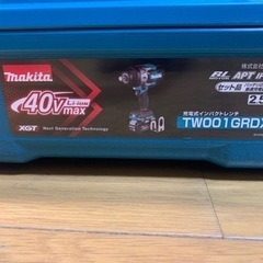 未使用マキタインパクトレンチ40vmax TW001GRDXの画像