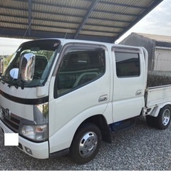 即納　トヨエース　Wキャブ　パワーゲート　ディーゼル　5MT 車...