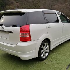 ★訳あり格安出品！ ウイッシュZ・ フルエアロ・アルミ・ 3列シート7名乗車★の画像