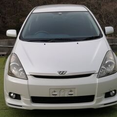 ★訳あり格安出品！ ウイッシュZ・ フルエアロ・アルミ・ 3列シート7名乗車★の画像