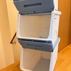 蓋付き収納ケースの画像