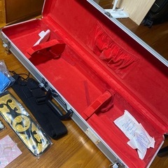 三線　アルミハードケース　備品色々　　の画像