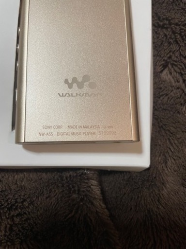 SONY ウォークマン　NW-A55 16GB ペールゴールド