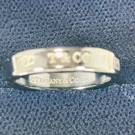 【未使用級】TIFFANY ティファニー 1837 ナロー チタン #11 リング