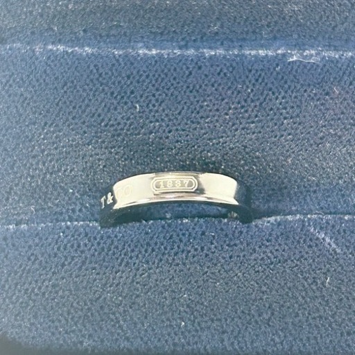【未使用級】TIFFANY ティファニー 1837 ナロー チタン #11 リング