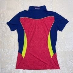 【新品】MILLET 韓国 ブランド ハーフジップ トップス 新品タグ付き 花柄の画像