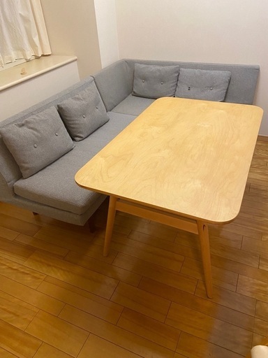 unico ウニコ NORD ベンチソファー  北欧ダイニングテーブル プリ ガルト