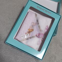 HANAE MORI ハンカチ　箱入り　未開封品の画像
