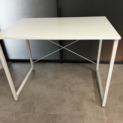 サンワダイレクト シンプルワークデスク 幅90cm×奥行60cm 