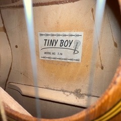 TINY BOY アコースティックギターの画像
