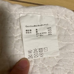 【お譲り先決定】キッチンマットの画像