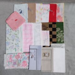 ハンカチ多数(未使用品も多いです)の画像