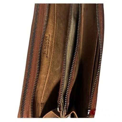 《光沢》ノマドイ長財布（ダブルチャック）