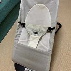 お話し中※ベビービョルン メッシュ バウンサー  グレーの画像