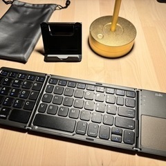 価格相談可能です‼︎【ほぼ未使用】折りたたみワイヤレスキーボード