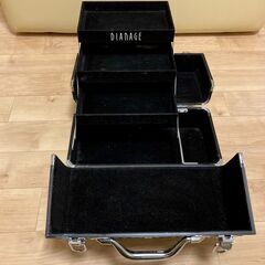 メイクボックス☆黒☆収納力抜群の画像