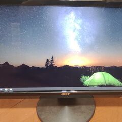 ジャンク品含む　PCモニター4点まとめて　Acer27インチ 、Acer20インチ、富士通20インチ、バッファロー22インチの画像