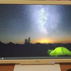 ジャンク品含む　PCモニター4点まとめて　Acer27インチ 、Acer20インチ、富士通20インチ、バッファロー22インチの画像