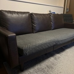 家具 ソファ 3人掛けソファの画像