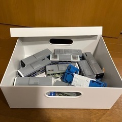 プラレール4点と無印良品の収納箱セット 【取りに来て頂ける方のみ】の画像